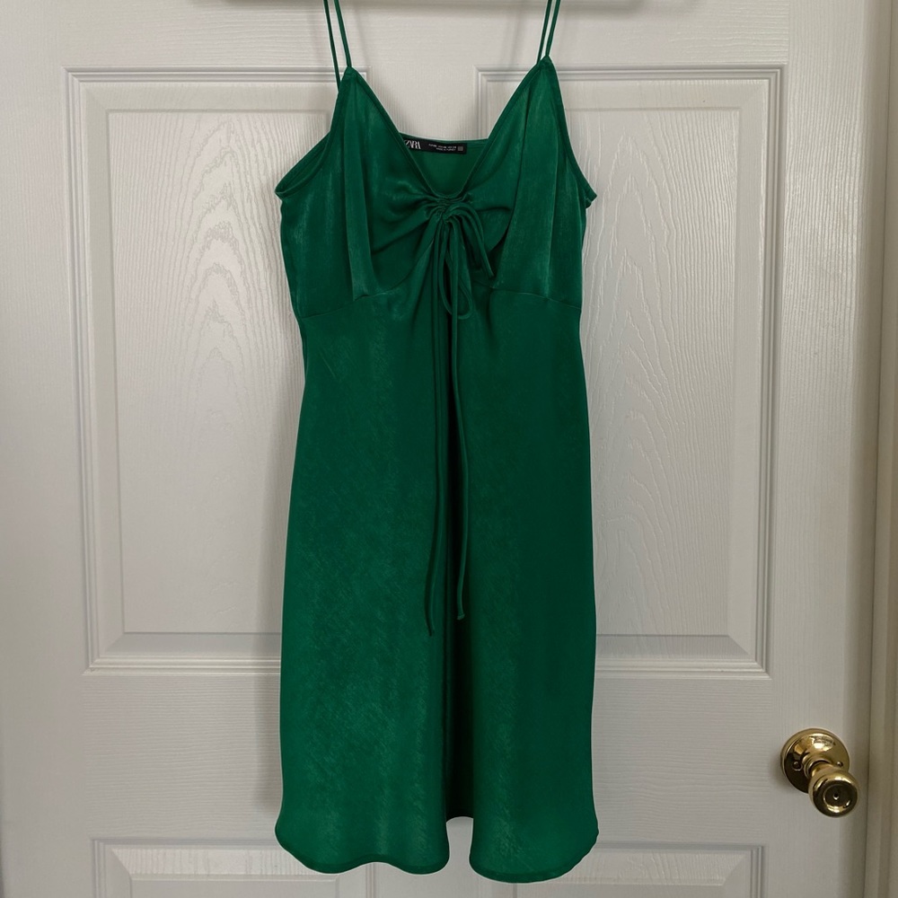 Zara Sateen Dress